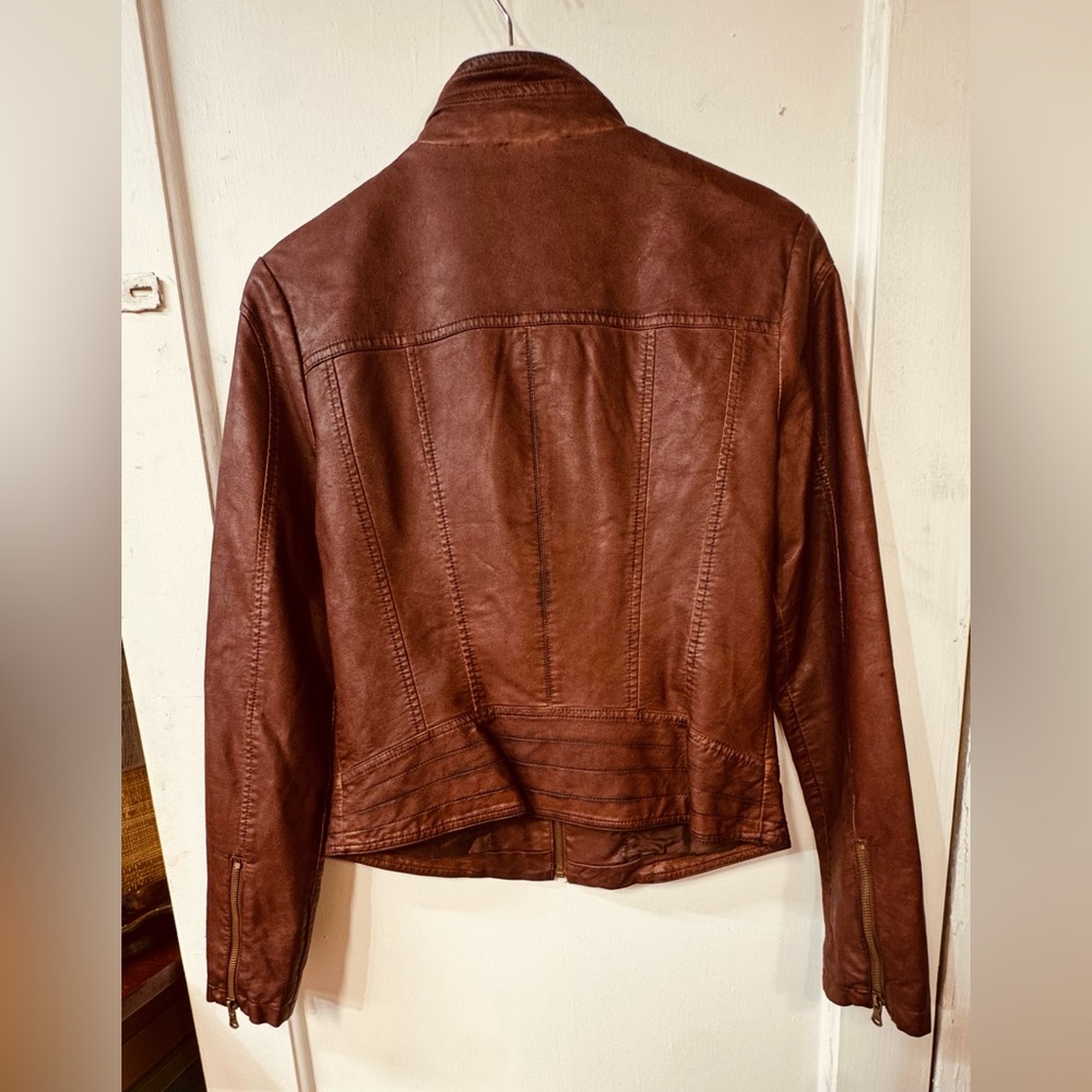 Guess Leather Jacket - image 3
